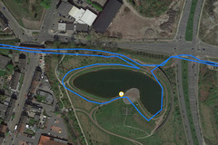 GPS-test: Google Pixel 3 – Fietsen rond een meer
