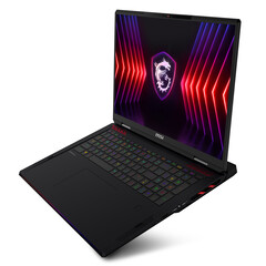 De MSI Raider 18 HX is getoond op CES 2024 (afbeelding via MSI)