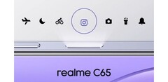 Een C65 teaser. (Bron: Realme)