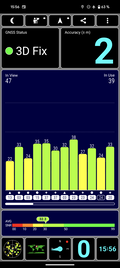 GPS-test: buiten