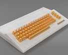 Een gerenderde afbeelding van de nog uit te brengen Slimline Commodore 64C Ultimate Founders Edition