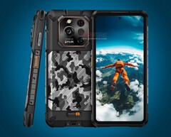 De Xever 7 Pro heeft een optioneel camouflageontwerp op de achterkant (Afbeelding bron: GSMArena)