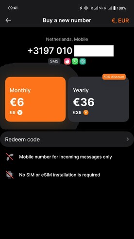 Ze kosten 3 of 6 euro per maand.