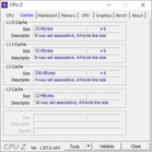 System info: CPU-Z cache