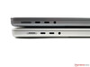 MacBook Pro 16 2021 (onder) vs. MacBook Pro 14 2021 (boven)