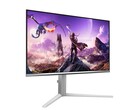 De afbeelding toont de voorkant van de Philips Evnia 4K-gamingmonitor. 