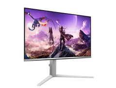 De afbeelding toont de voorkant van de Philips Evnia 4K-gamingmonitor. 