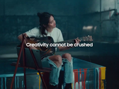 De nieuwe advertentie van Samsung is een antwoord op de controversiële iPad Pro-advertentie van Apple(bron: Samsung)