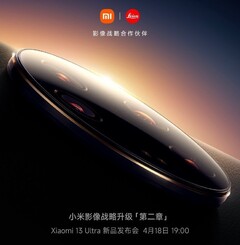 De Xiaomi 13 Ultra lijkt te debuteren als een camera krachtpatser. (Bron: Xiaomi)