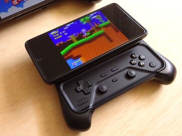 Abxylute M6 magnetische mobiele controller (technisch prototype).