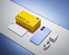 De POCO C65 is verkrijgbaar in drie kleuropties, waaronder paars, afgebeeld. (Afbeeldingsbron: Xiaomi)