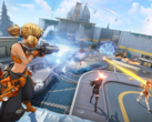 De bèta van Fate Trigger bevat drie PvP-modi: Awakener Trials, Rapid Trials en Team Deathmatch. Afgebeeld - filmisch artwork van het spel. (Afbeeldingsbron: Steam)
