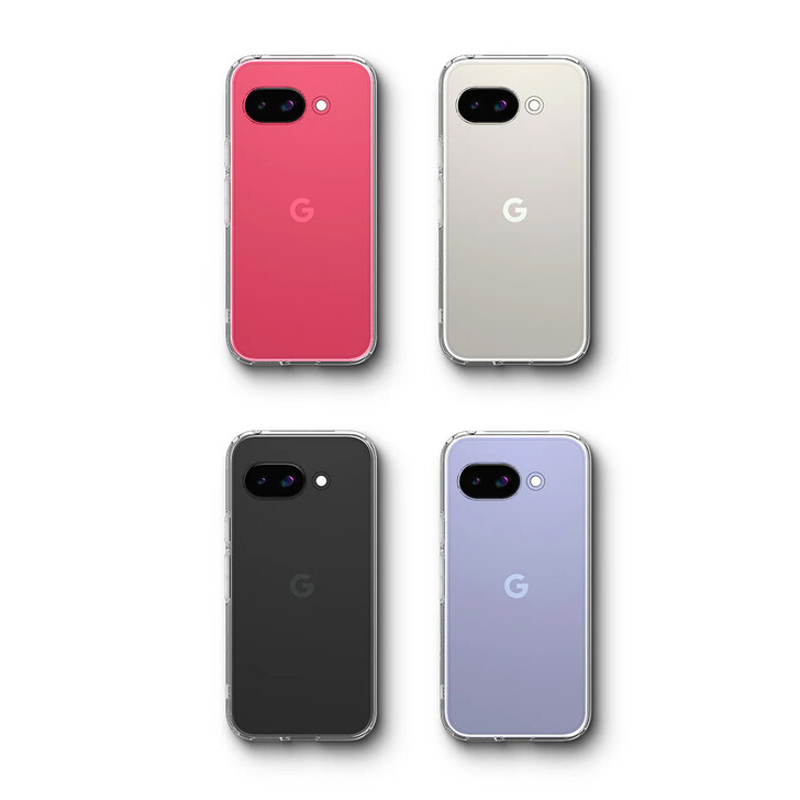Pixel 9a kleuren uitgelekt door Spigen (Afbeelding bron: Spigen)