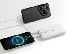 Huawei&#039;s Power Bank met ingebouwde kabel (100W 12000) (foto) is gelanceerd in China. (Afbeeldingsbron: Huawei)