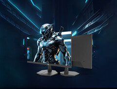 De Lecoo N2521SQ kost ongeveer 131 dollar. Afbeelding: een promotiefoto waarop het ontwerp van de gamingmonitor te zien is.
