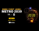 Een poster die de onthullingsdatum van Metro 2039 plaagt