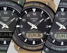 De nieuwe horloges uit de Casio AQ-S820-serie hebben waarschijnlijk een waterdichtheid van 100 meter, vijf alarmen, LED-achtergrondverlichting en wereldtijd. (Afbeeldingsbron: Casioblog)