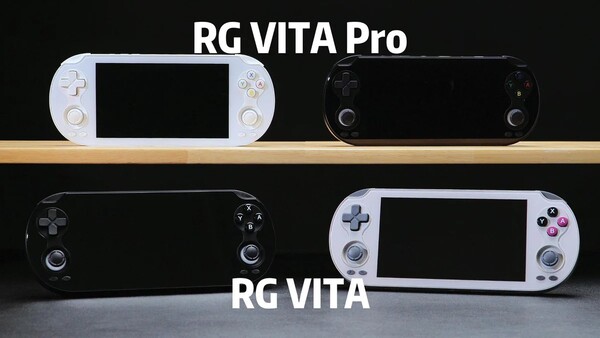 De Anbernic RG Vita en RG Vita Pro handhelds zullen vanaf 23 maart beschikbaar zijn voor pre-order.