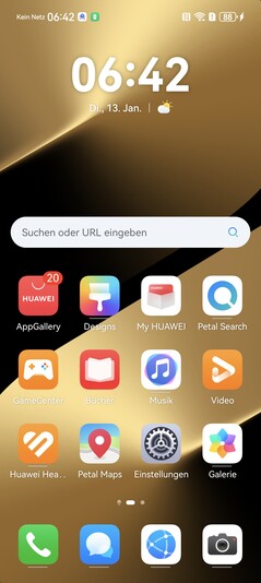 Huawei Pura 80 Ultra: Beginscherm