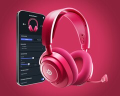 De Arctis Nova 7 Gen 2 is verkrijgbaar in wit, zwart en roze (Afbeelding bron: SteelSeries, bewerkt)