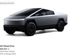 Tesla biedt tot $10.550 korting op de Cybertruck om de voorraad van 2024 op te ruimen (Afbeelding bron: Tesla)