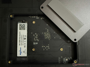 De M.2-sleuf aan de onderkant