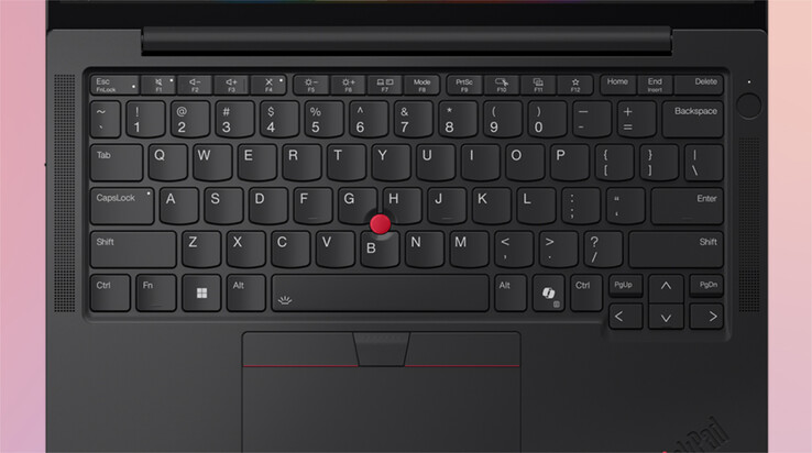 De ThinkPad X13 Gen 7 AMD beschikt, ondanks zijn formaat, over alle belangrijke ThinkPad-invoerapparaten.