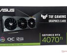 Asus TUF Gaming GeForce RTX 4070 Ti wordt verkocht voor US$850. (Bron: Notebookcheck)