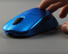 Vaidemi Nimbus ultralichte muis met een stevige behuizing in blauw