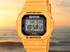 Het nieuwe Casio G-Shock x Surfrider Foundation Japan horloge (foto) wordt binnenkort in meer Europese landen uitgebracht. (Afbeeldingsbron: Casio, bewerkt)