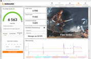 Fire Strike (op batterij, gebalanceerde modus)