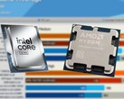 De Intel Core Ultra 9 285K had een lancerings-MSRP van $589, terwijl de Ryzen 7 9800X3D werd gelanceerd voor $479. (Afbeeldingsbron: Intel, Notebookcheck, Hardware Unboxed op YouTube, bewerkt)