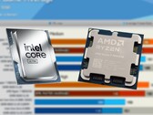 De Intel Core Ultra 9 285K had een lancerings-MSRP van $589, terwijl de Ryzen 7 9800X3D werd gelanceerd voor $479. (Afbeeldingsbron: Intel, Notebookcheck, Hardware Unboxed op YouTube, bewerkt)