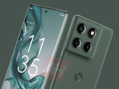 De Edge 70 lijkt veel op de andere recente smartphones uit de Edge-serie van Motorola. (Afbeeldingsbron: Android Headlines)