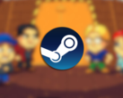 Puzzle Chambers is een indiepuzzelspel dat in 2017 werd uitgebracht. Afgebeeld - de coverafbeelding van het spel met het Steam-logo erop (bron: Steam)