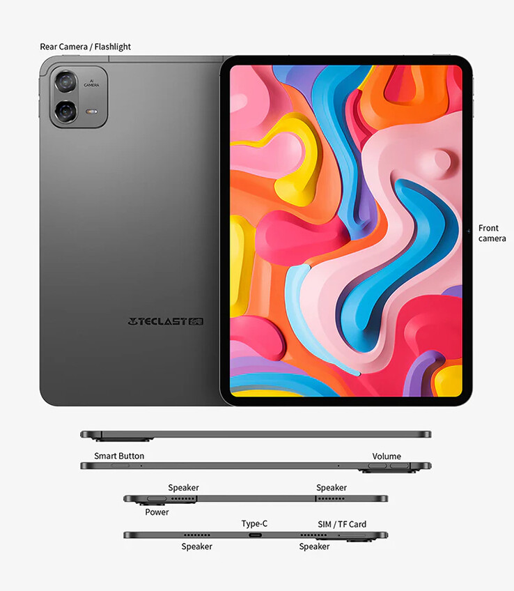 De ArtPad Air kan de T-Pen Stylus van Teclast inductief opladen. (Afbeeldingsbron: Teclast)