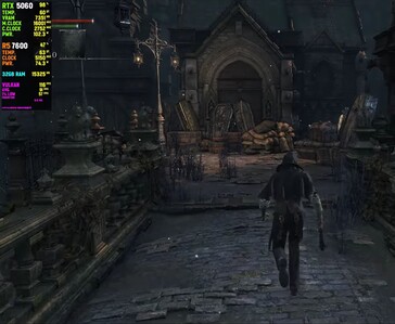 Bloodborne draait op de shadPS4-emulator met meer dan 100 FPS op een GeForce RTX 5060 en Ryzen 5 7600