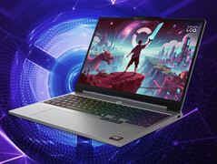 Lenovo biedt de LOQ 15APH11 aan in één zilveren kleuroptie. (Afbeeldingsbron: Lenovo)