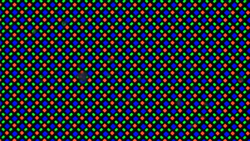 Subpixelstructuur van het vouwbare paneel