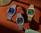 De Casio AQ-240E-2A2, de AQ-240E-1A en de AQ-240EG-3A (van links naar rechts)