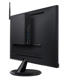 De mini-pc kan op een monitor worden gemonteerd (Afbeelding bron: Asus)