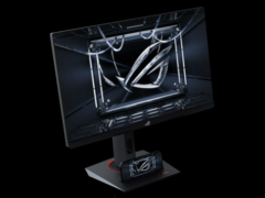 De Asus ROG Strix XG27ACMS gamingmonitor wordt geleverd met een HDMI 2.1-poort, een DisplayPort 1.4, een Type-C poort met 15W ondersteuning en een koptelefoonaansluiting. (Afbeeldingsbron: Asus)