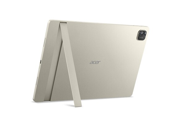 De Acer Iconia A14 heeft een geïntegreerde kickstand. (Afbeeldingsbron: Acer)