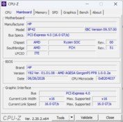 CPU-Z-moederbord