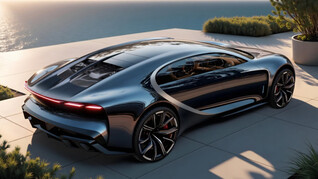 Visualisatie van de ultra-luxe elektrische hypercar van Dreame (Afbeelding bron: Dreame)