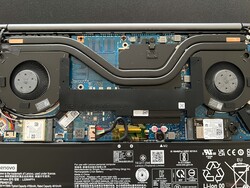 De koeling van de Yoga Pro 7