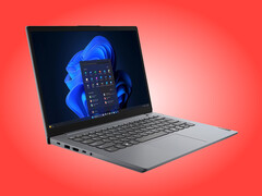 De V14 Gen 6 AMN is een eenvoudige laptop met talrijke aansluitingen.