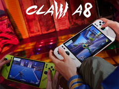 De MSI Claw A8 is de eerste op AMD Ryzen Z2 Extreme gebaseerde gaming-handheld die ergens begint te verschepen. (Afbeeldingsbron: MSI)