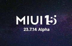 MIUI 15 23.7.14 Alpha teaser (Bron: MIUI)