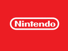 Het huidige logo van Nintendo op een rode achtergrond (bron: Nintendo)